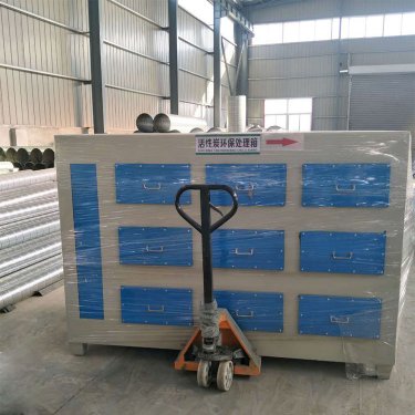 擠出機(jī)造粒廢氣治理活性炭吸附箱
